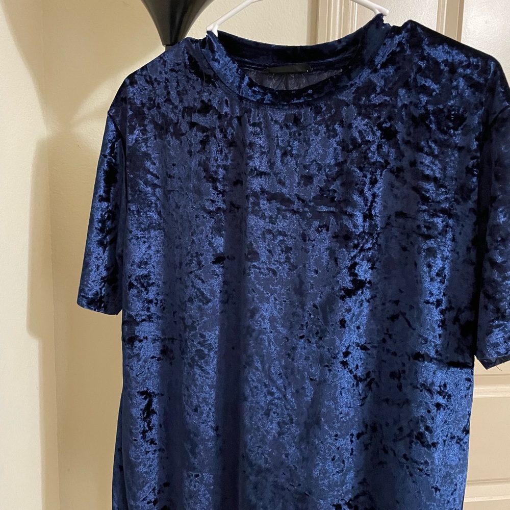 Velvet top